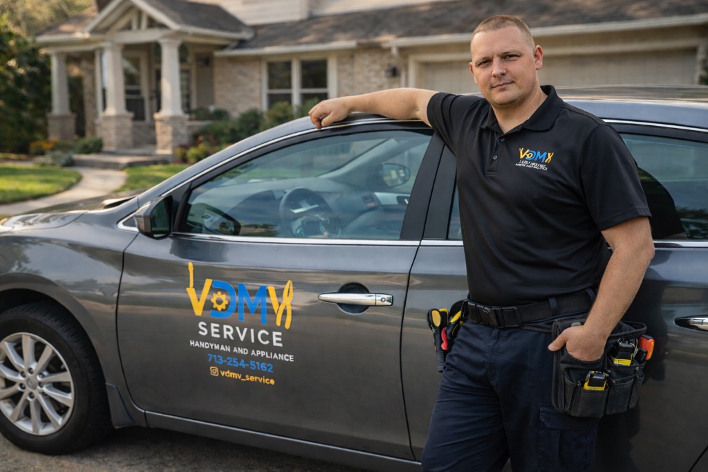 VDMV technician by service vehicle