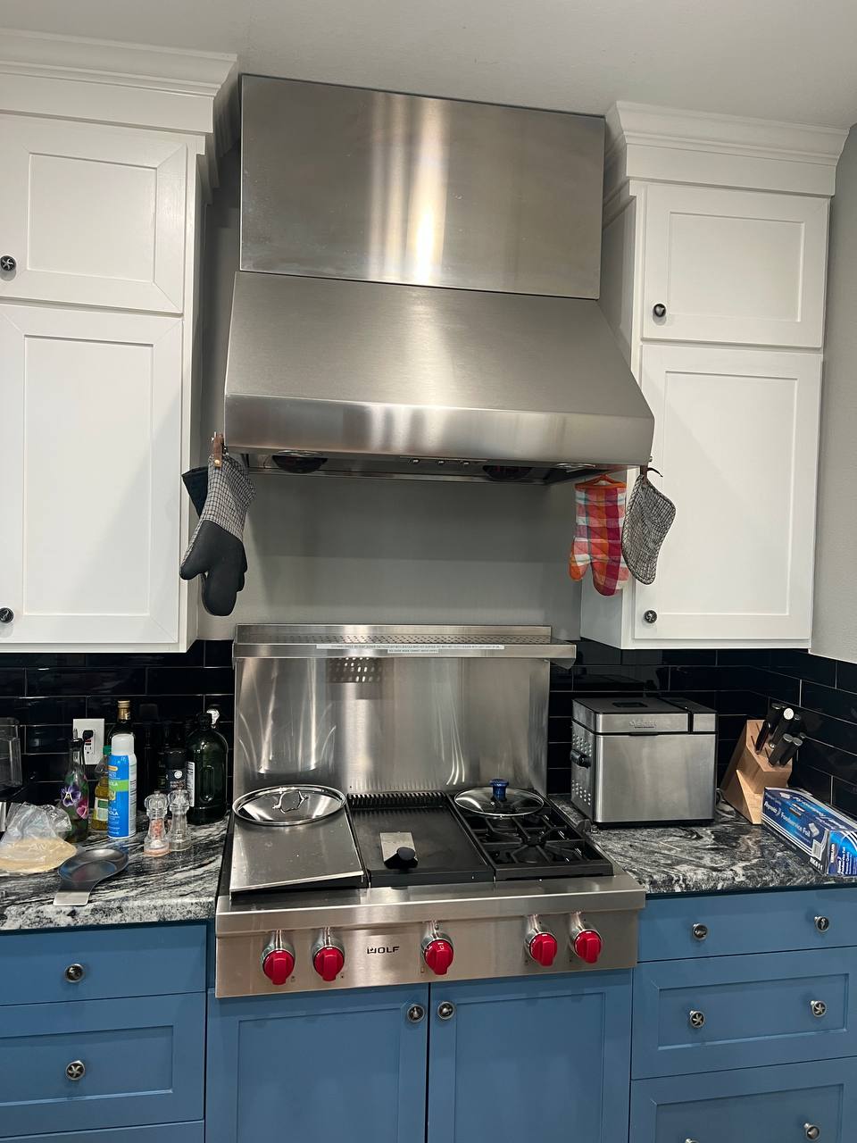 Professional appliance installation
